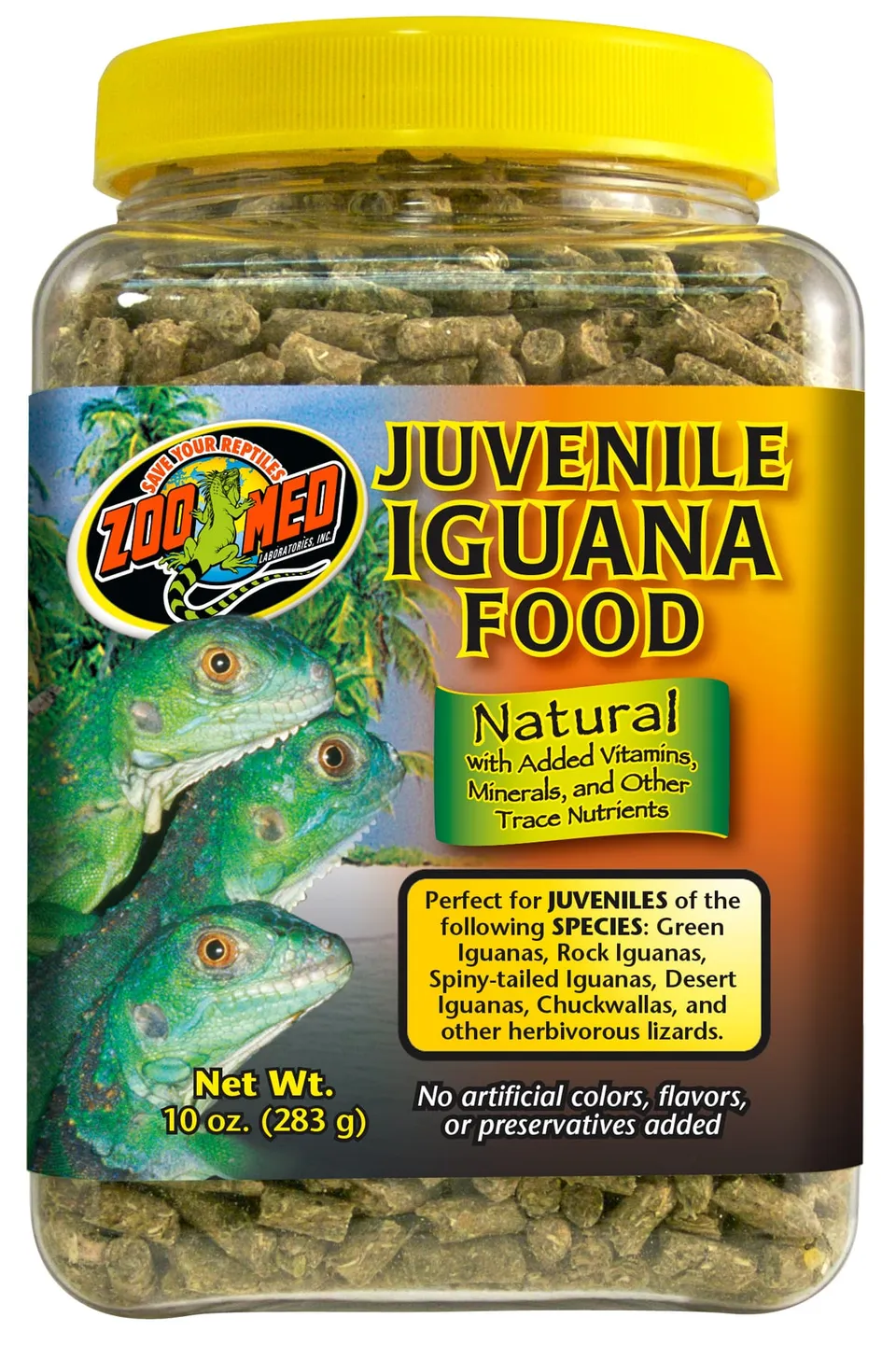 Zoo Med Iguana Food Juvenile Leguanfutter 25lb