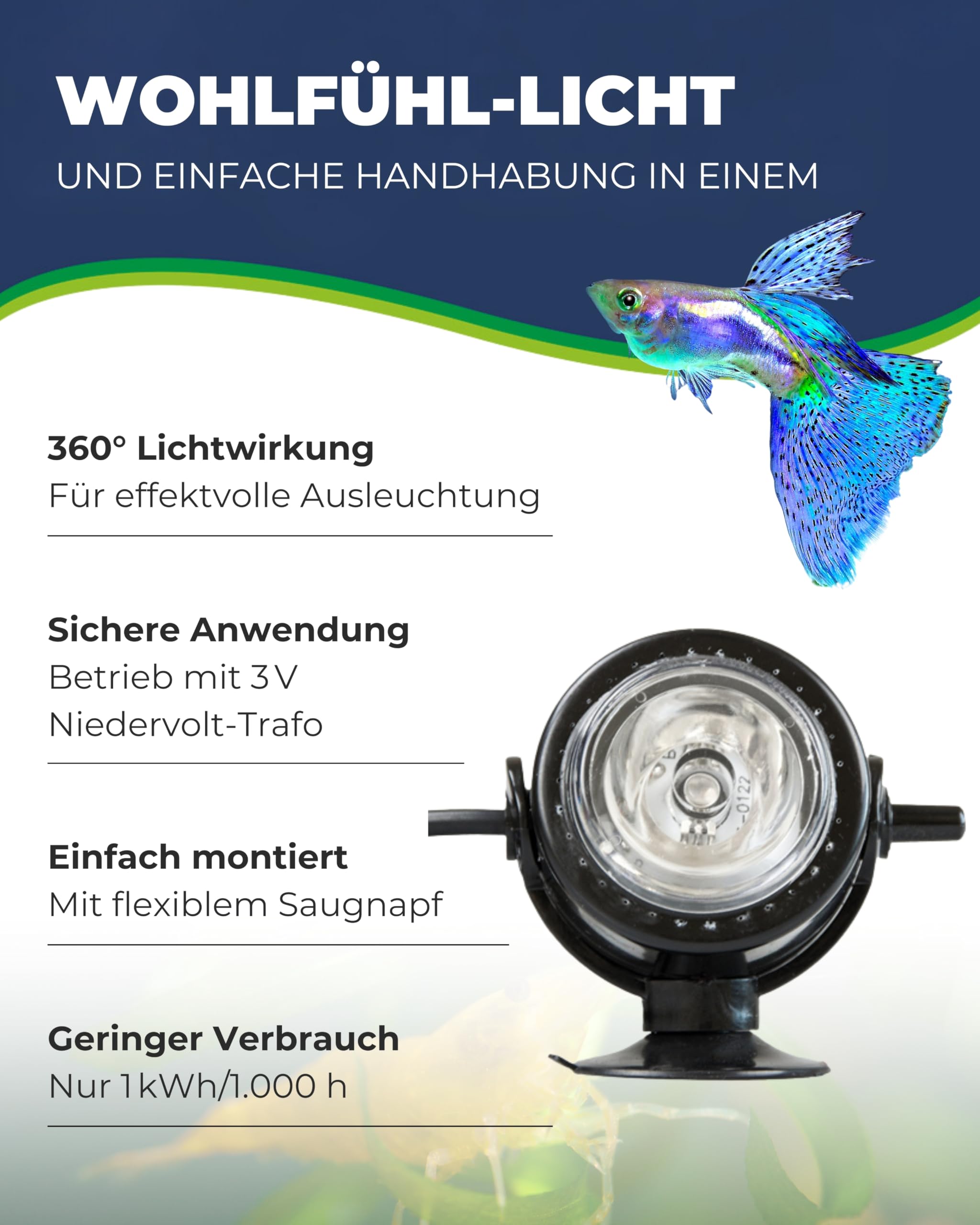 Hobby Bubble Air Spot Colour Moon LED Ausströmer