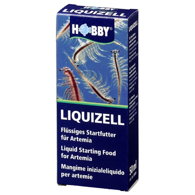 Hobby Liquizell Aufzuchtfutter 3x50 ml für Artemia-Nauplien