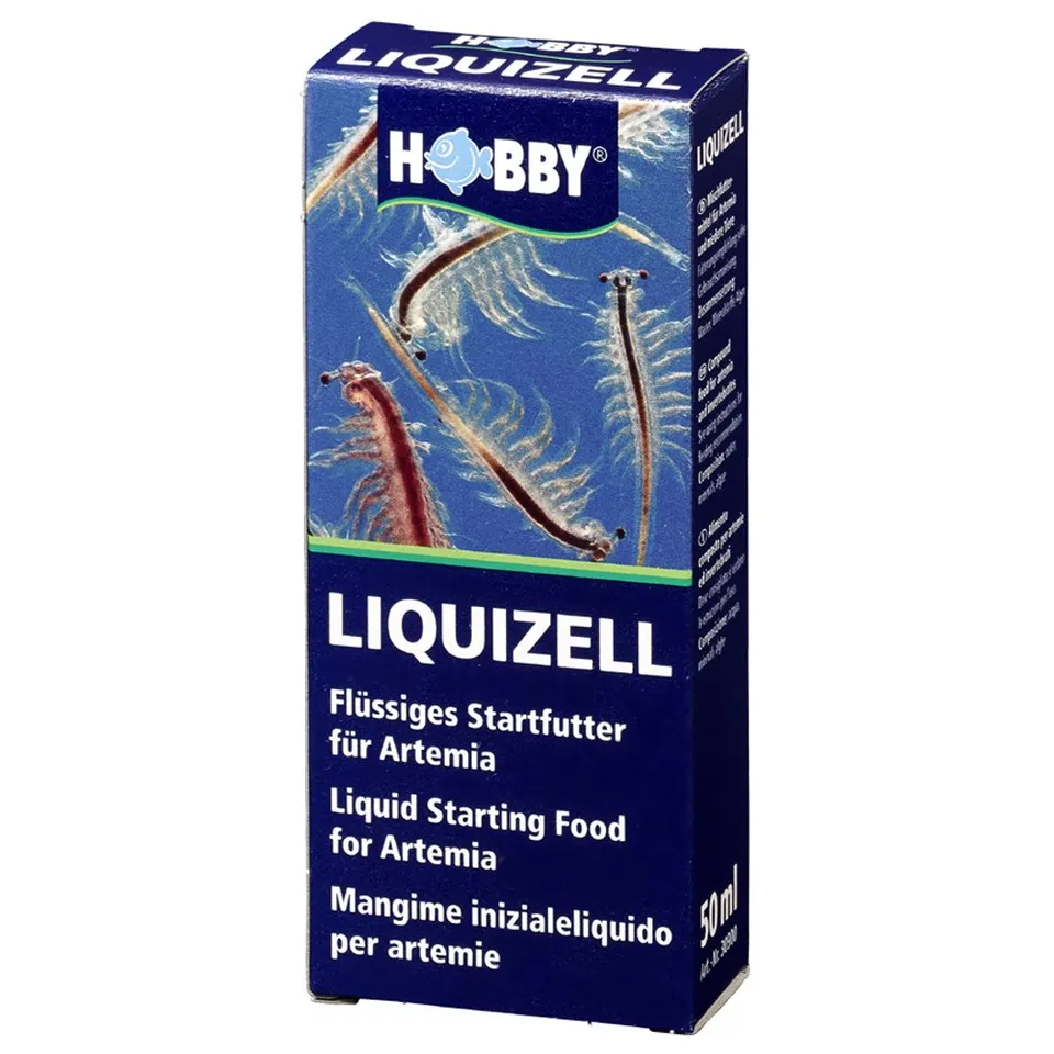 Hobby Liquizell Aufzuchtfutter 3x50 ml für Artemia-Nauplien