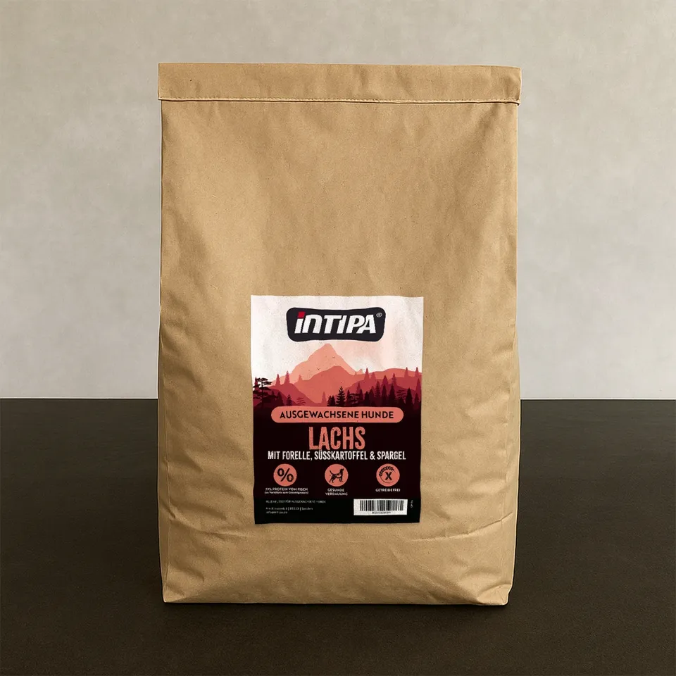 intipa DOG Truthahn mit Süßkartoffel und Brombeeren Hundefutter 12 kg