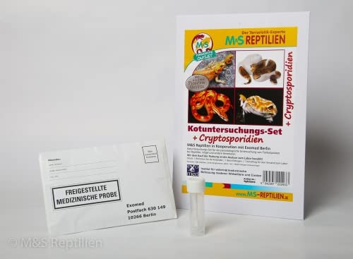 M&S Reptilien Kotuntersuchungs Set 2 Kryptosporidien Test