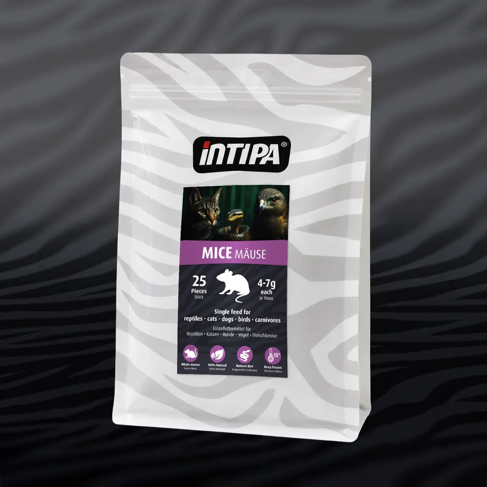 Mäuse 4-7 g Frostfutter 25 Stück Reptil