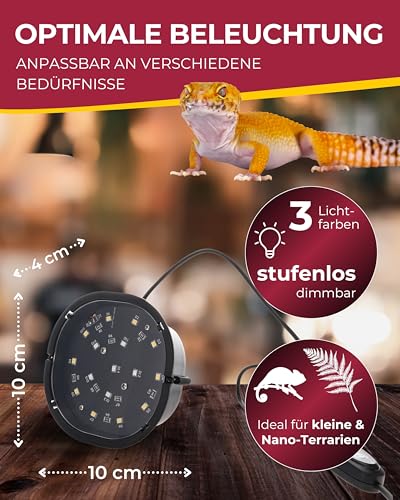 Hobby Terra Fix & Easy Nano LED Terrariumlampe dimmbar