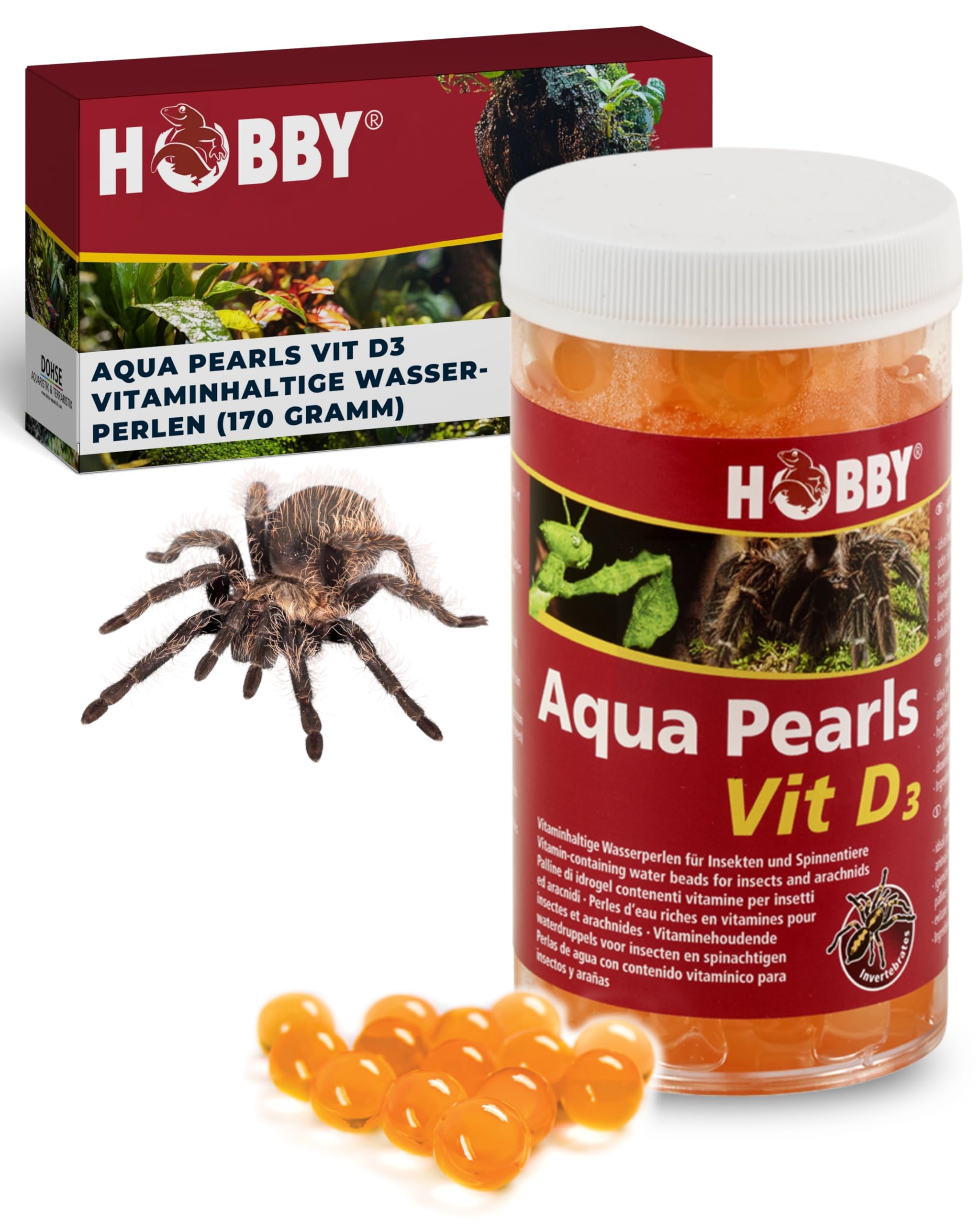 Hobby Aqua Pearls Calcium Wasserperlen 170 g blau