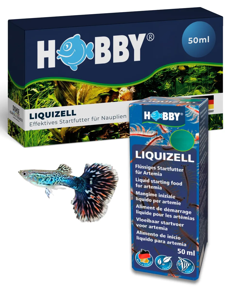 Hobby Liquizell Startfutter Artemiafutter 50 ml flüssig