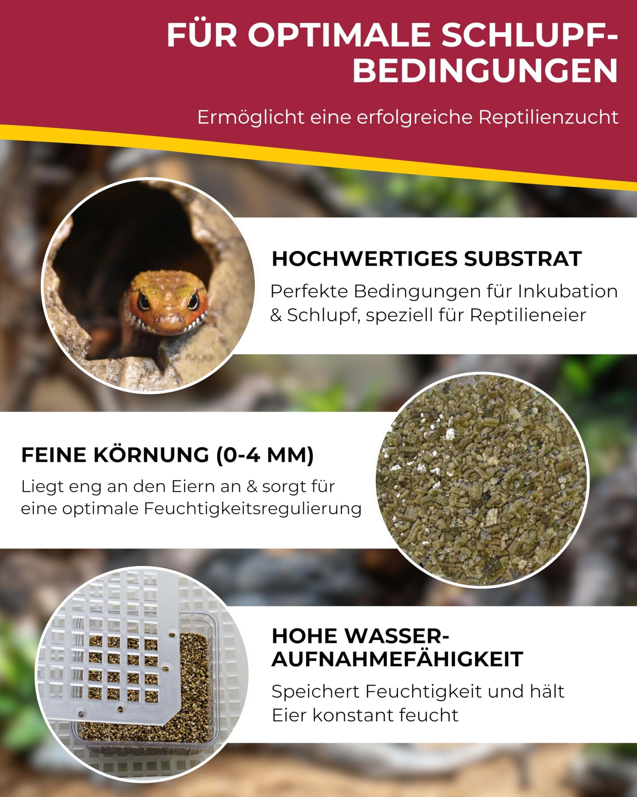 Hobby Vermiculit 0-4 mm Inkubationssubstrat 4 Liter fein