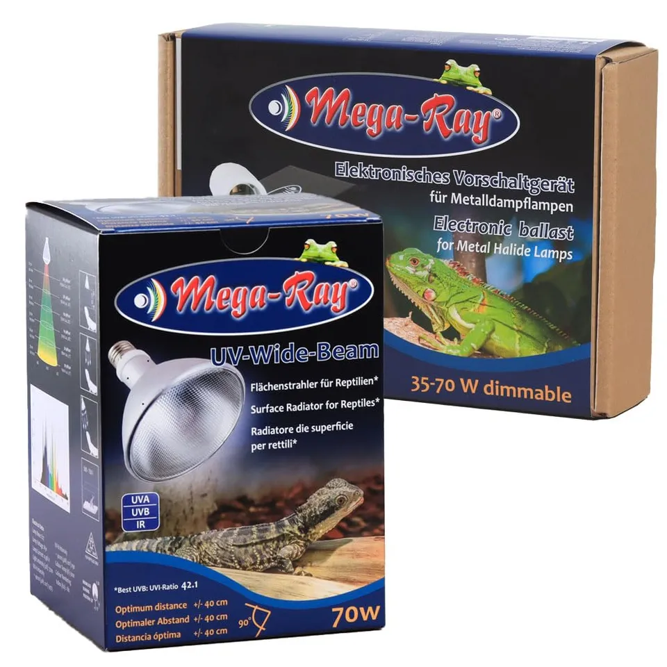 Mega Ray HID-Lampenset 70 Watt mit Vorschaltgerät