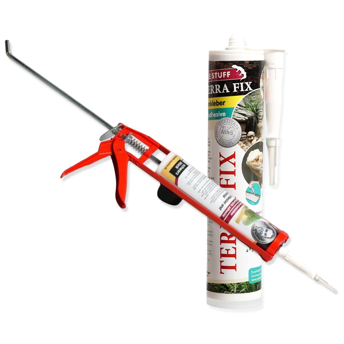 M&S Terra Fix Terrarienkleber 290 ml Kartusche schwarz