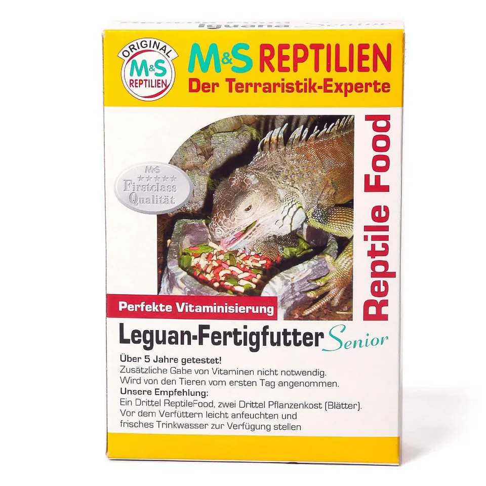 M&S Reptilien Iguana Senior Leguanfutter 1000ml vitaminisiert