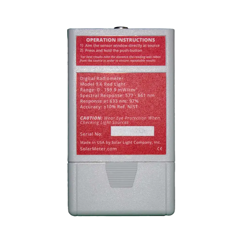 Econlux Solarmeter 9.6 Rotlicht-Messgerät 577-661 nm