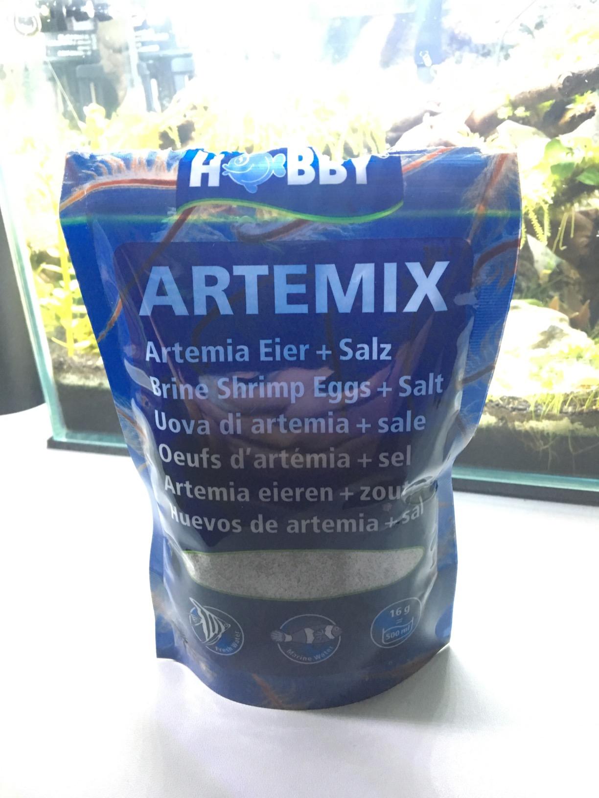 Hobby Artemix Artemia-Eier mit Salz 195 g