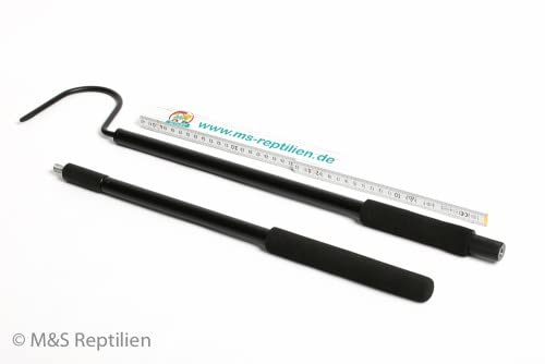 M&S Reptilien Schlangenhaken 2in1 100cm zerlegbar Softgriff