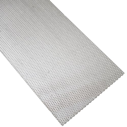 M&S Reptilien Lochblech Aluminium 2 m x 5 cm 1 mm