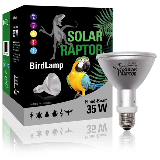 Econlux Solar Raptor BirdLamp HID 35W PAR30 Flood Vogel