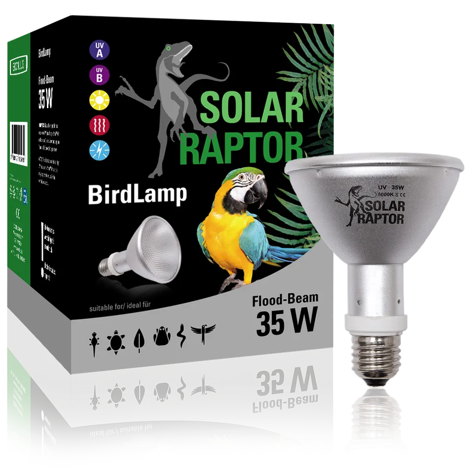 Econlux Solar Raptor BirdLamp HID 35W PAR30 Flood Vogel