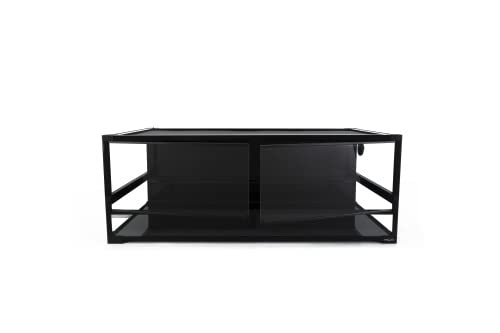 REPTI ZOO Easy-Build NRK0126 Glasterrarium 120x60x45 cm schwarz