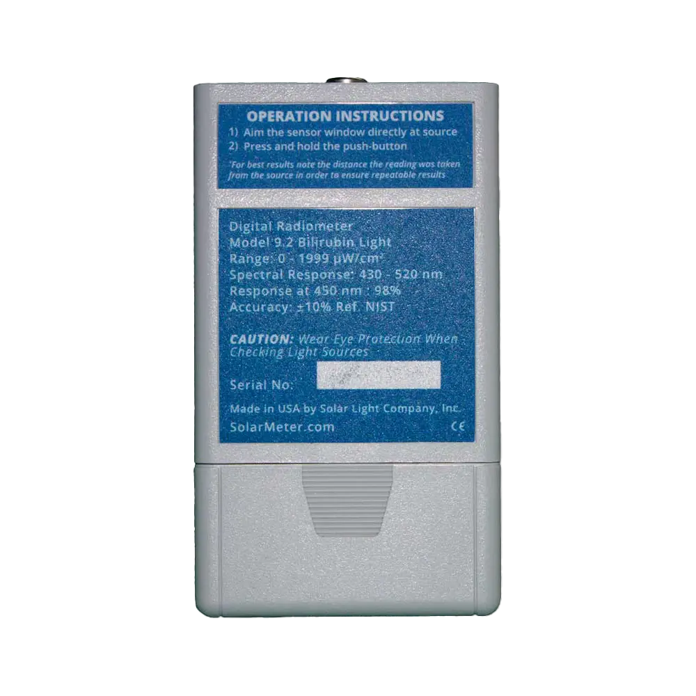 Econlux Solarmeter 9.2 Bilirubin Blaulicht-Messgerät Blau