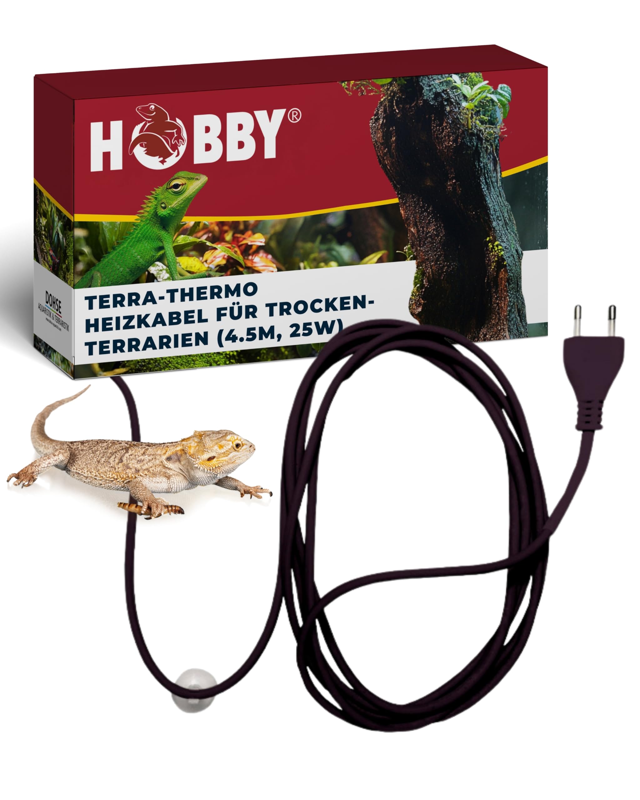 Hobby Terra-Thermo Heizkabel 3m 15W Terrarienheizung