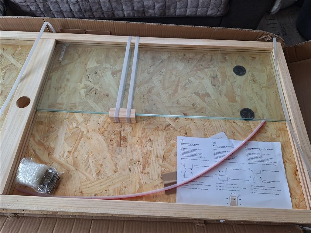 Repiterra Terrarium 60x120x60 cm Seitenbelüftung Holzterrarium