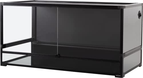 REPTI ZOO Easy-Build NRK0127 Glasterrarium 120x60x60 cm schwarz