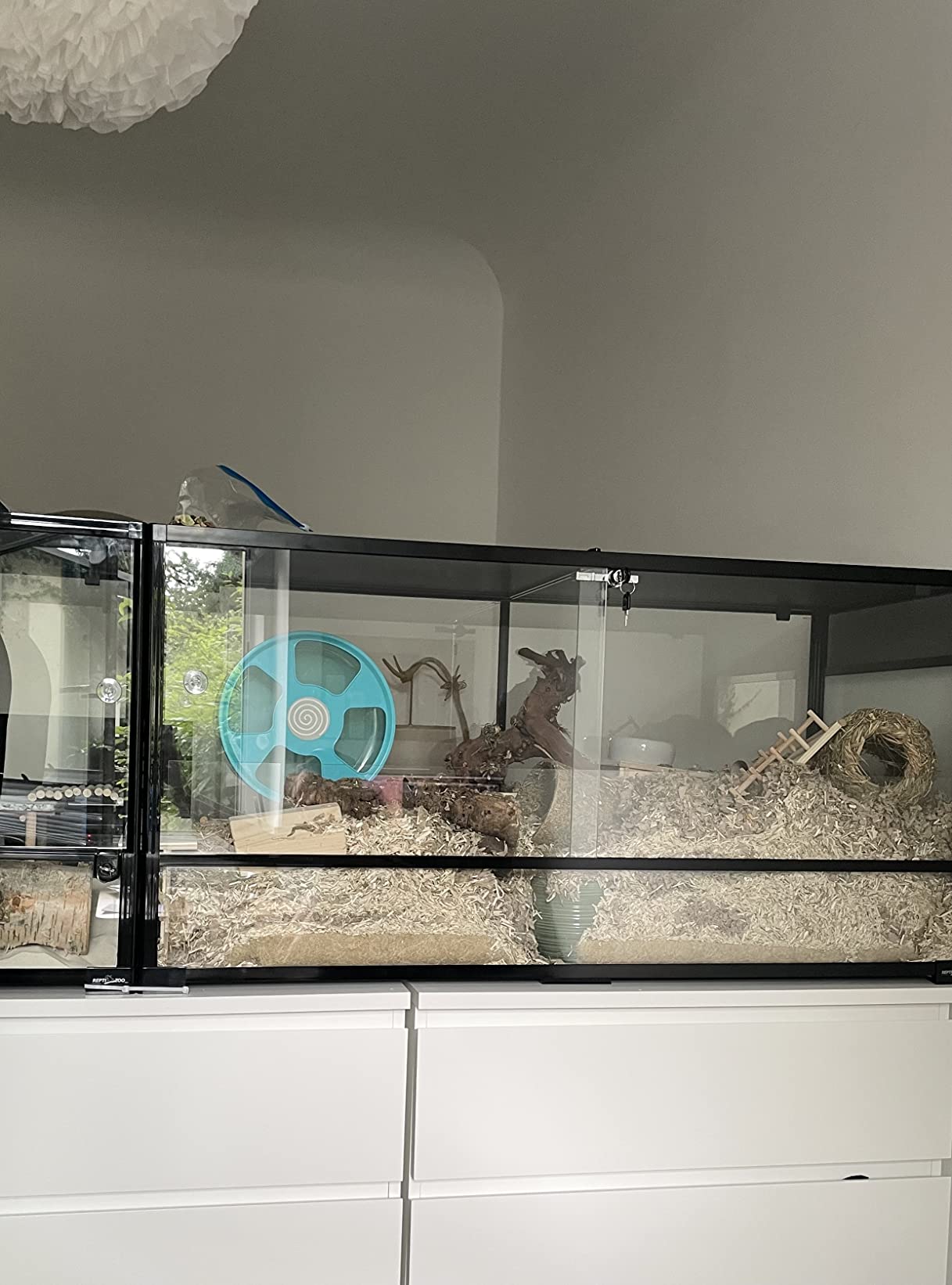 ReptiZoo RK0223 Glas-Terrarium 120x45x60 cm zerlegbar