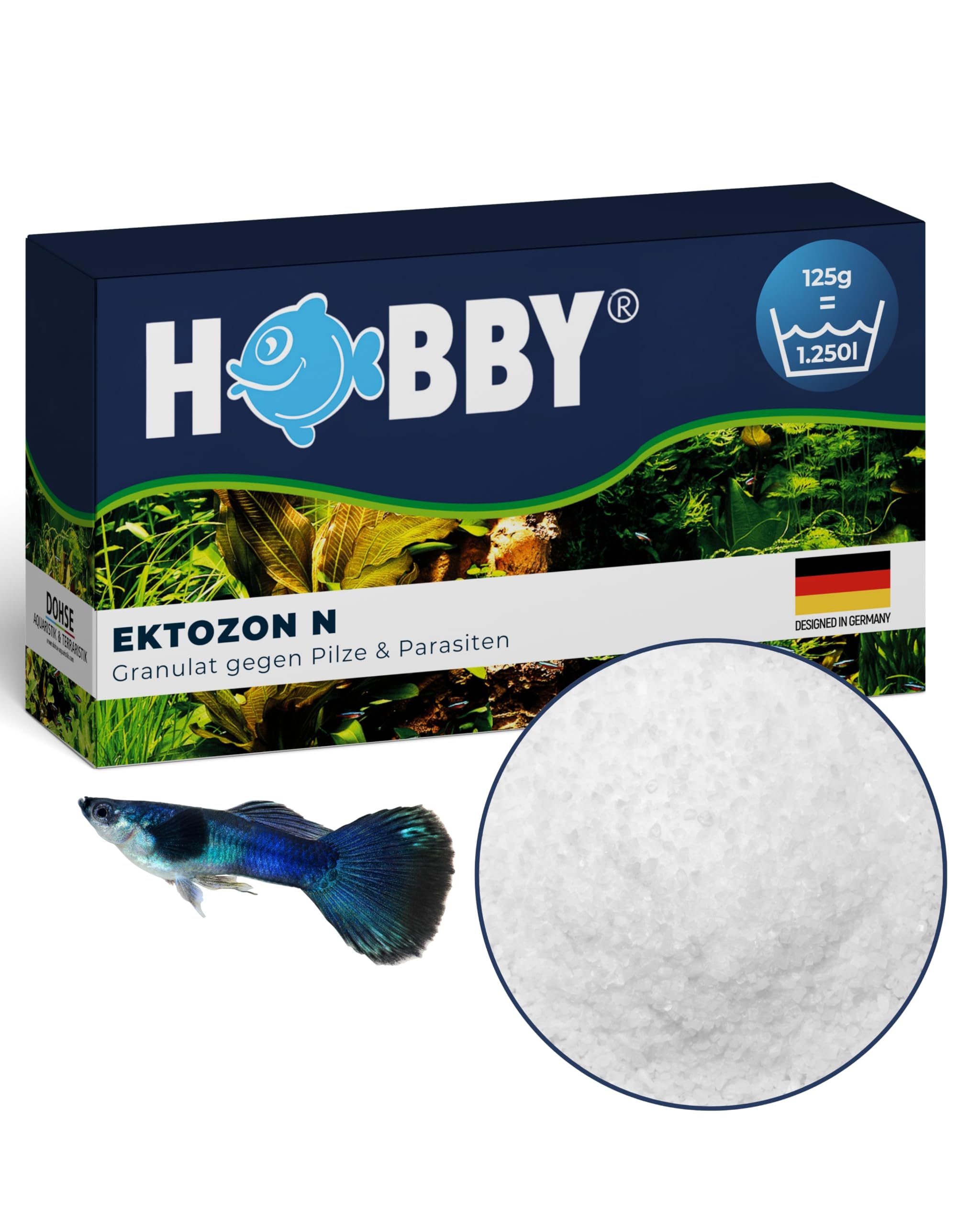 Hobby Ektozon 51395 Wasserpflege 1,5 kg Salz