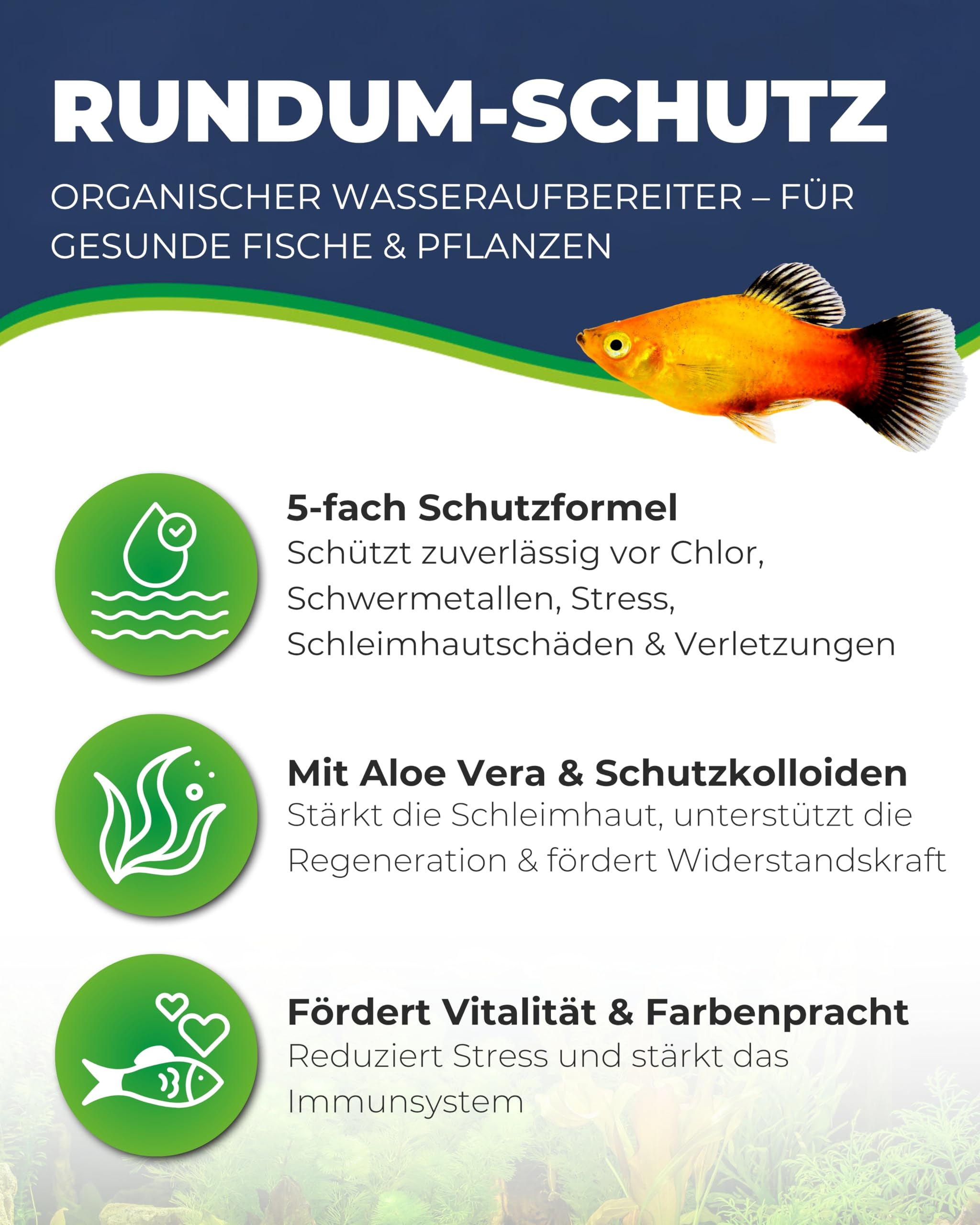 Hobby Natural Water Fit Wasseraufbereiter 250 ml mit Aloe Vera