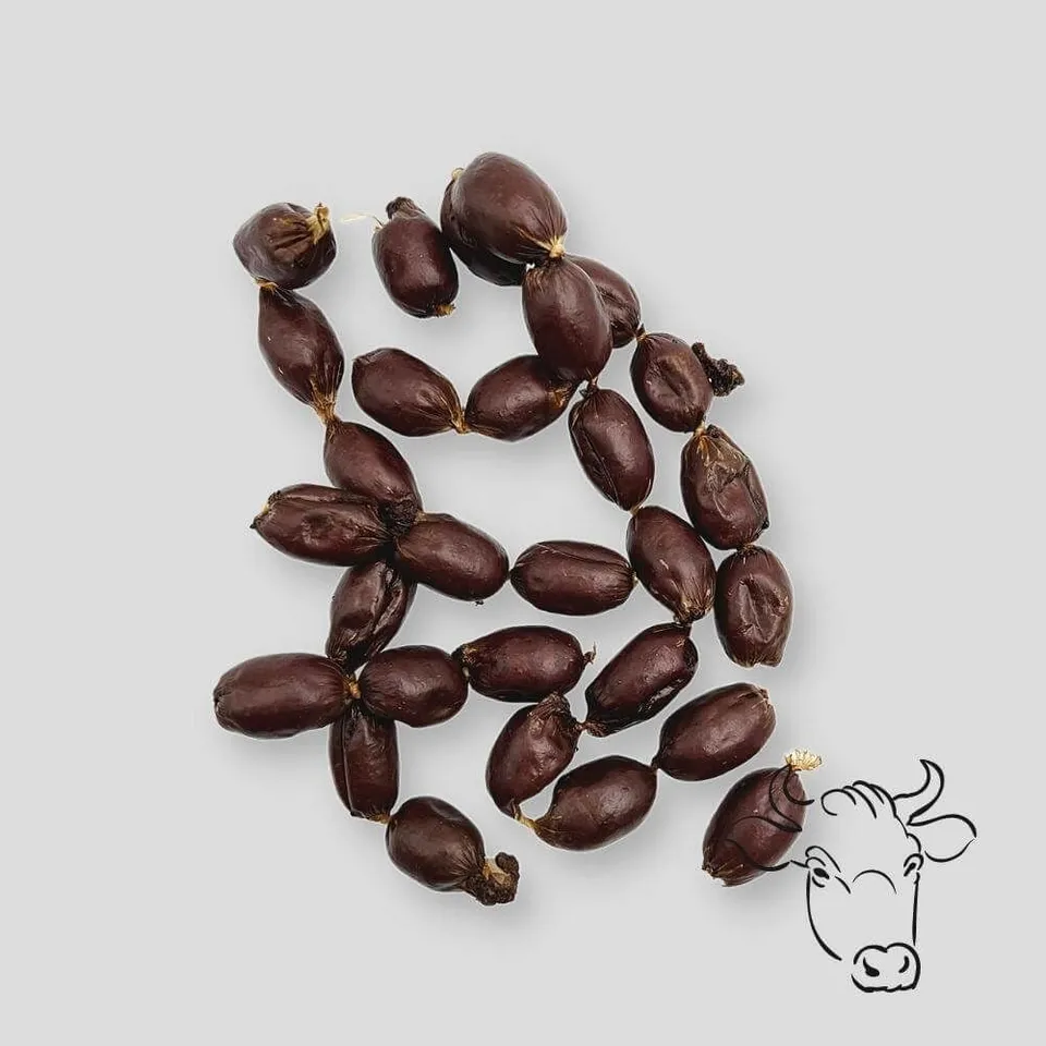 Mini Würstchen Rind Hundesnack 1000 g proteinreich