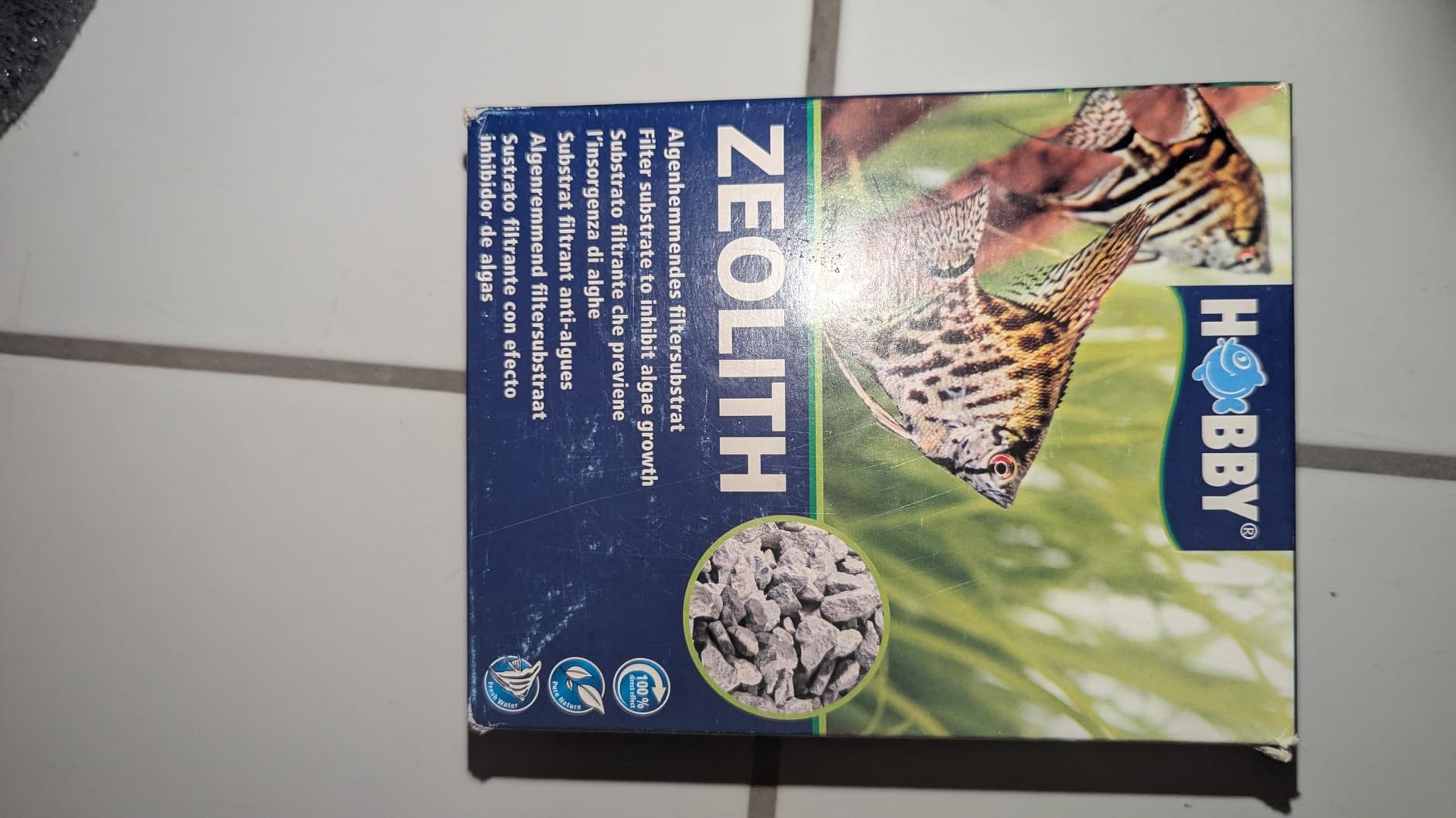 Hobby Terraristik Zeolith I Filtermaterial 500 g Ammoniumschutz