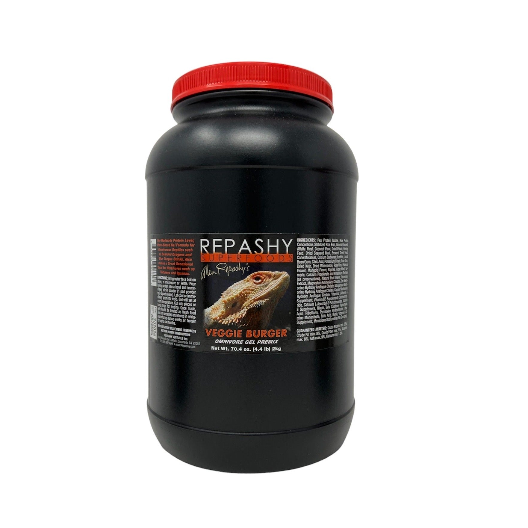 Repashy Veggie Burger 85g Gelfutter Bartagamen Pflanzenbasis