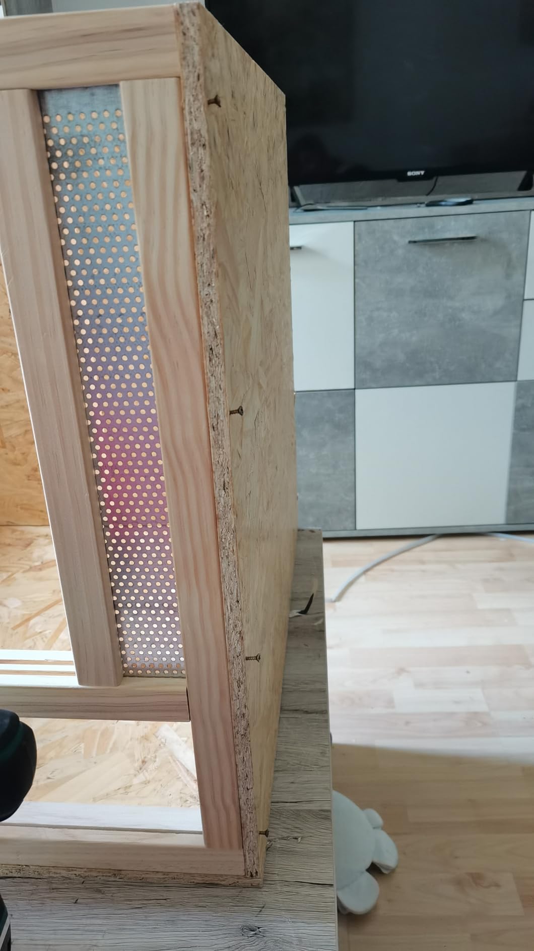 Repiterra Terrarium Frontbelüftung Holzterrarium 120x60x60 natürlich