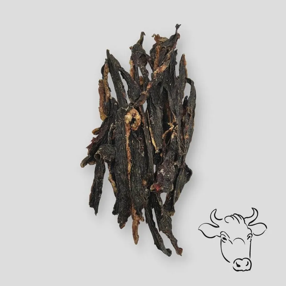 intipa Rinderherz Snack 250 g getrocknet Hund