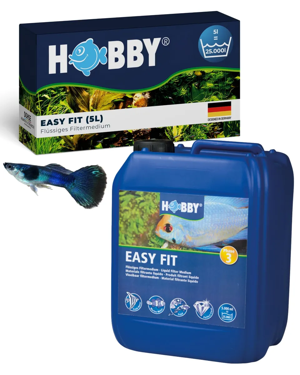 Hobby Easy Fit Flüssigfilter 5.000 ml Wasseraufbereiter