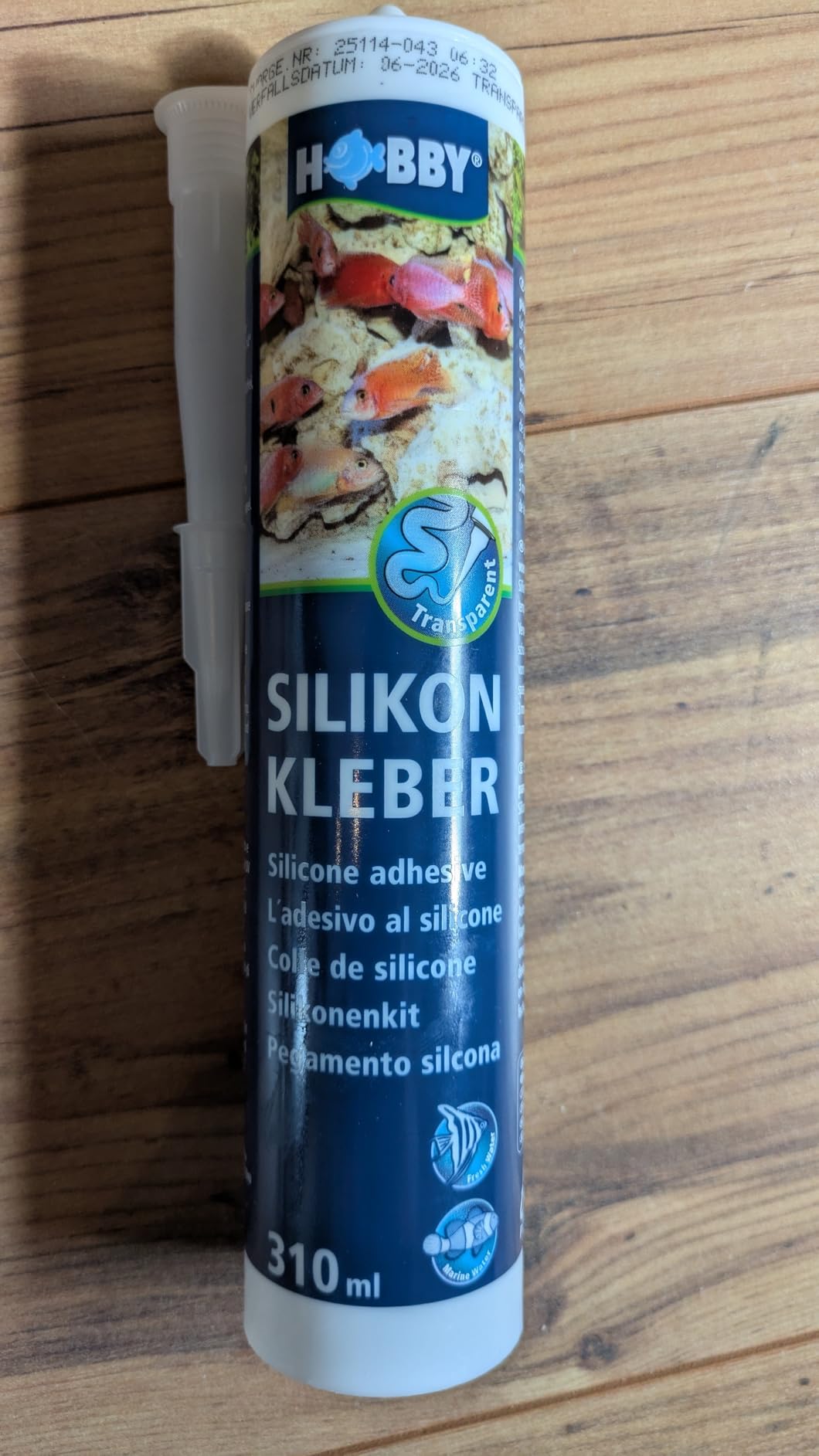 Hobby Silikonkleber 310 ml Aquariensilikon transparent