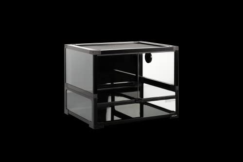 REPTI ZOO Easy-Build NRK0107 Glasterrarium 60x45x45 cm schwarz