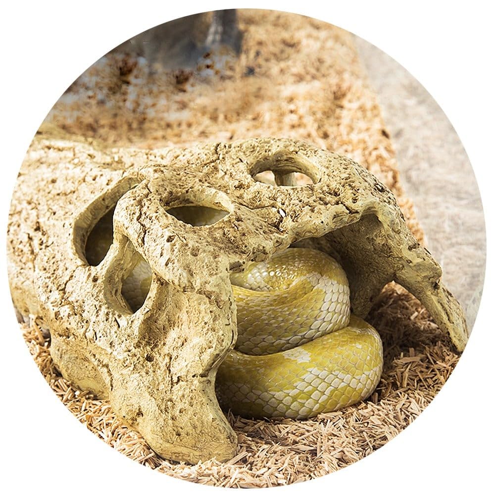 Repti Zoo ERS34 Krokodilschädel Versteck M Kunststoff