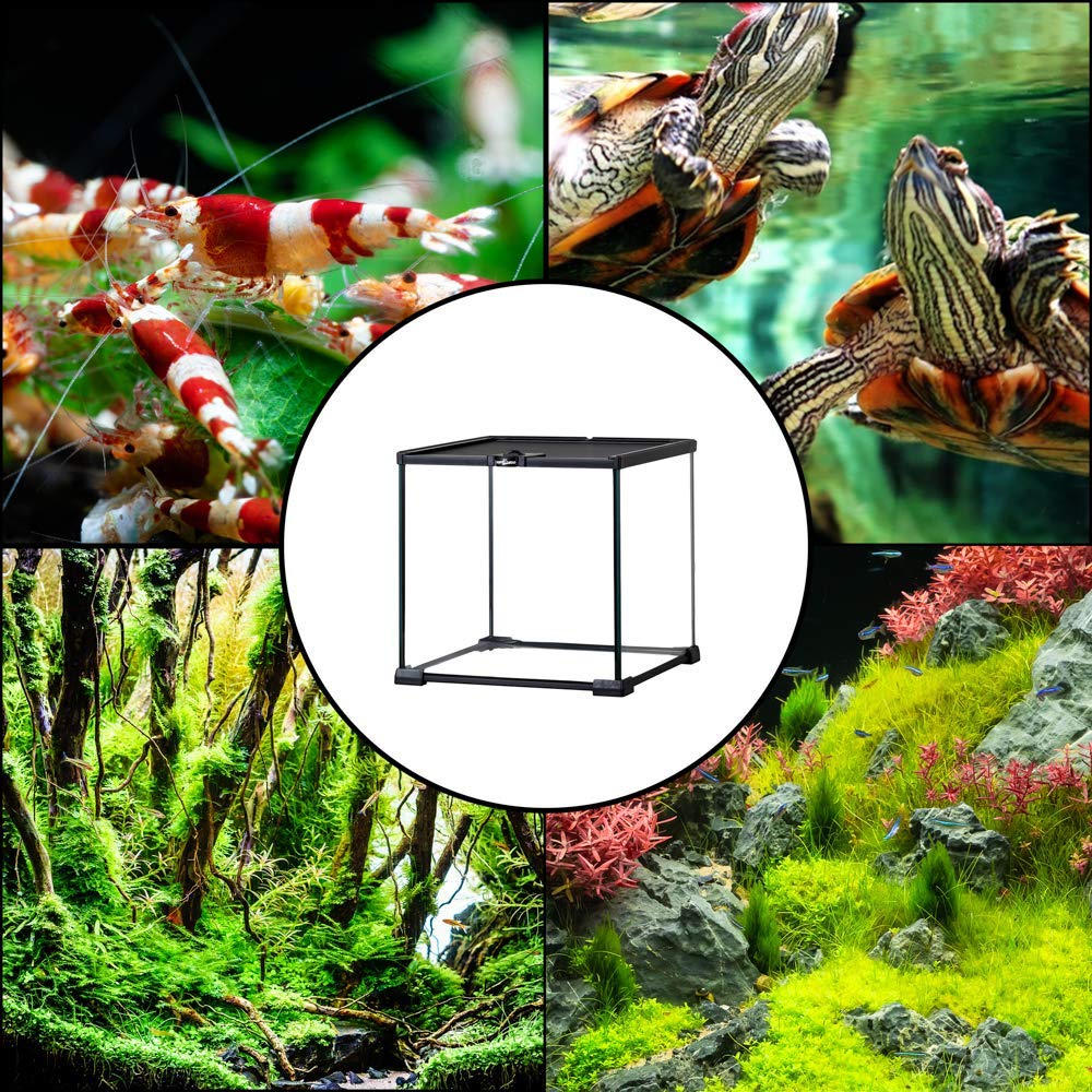 Repti Zoo Simple Habitat Terrarium 31x31x30 cm Futterloch