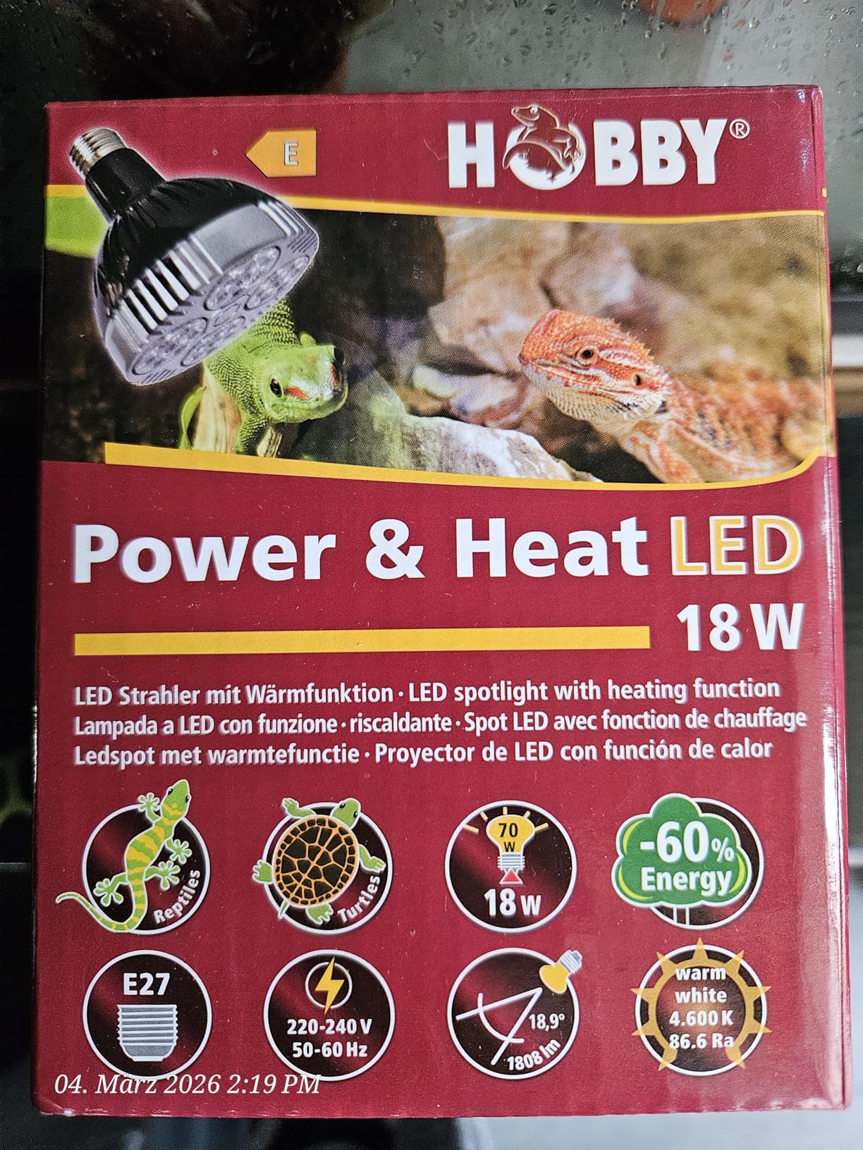 Hobby Power & Heat LED Strahler 18 W 1964 Lumen