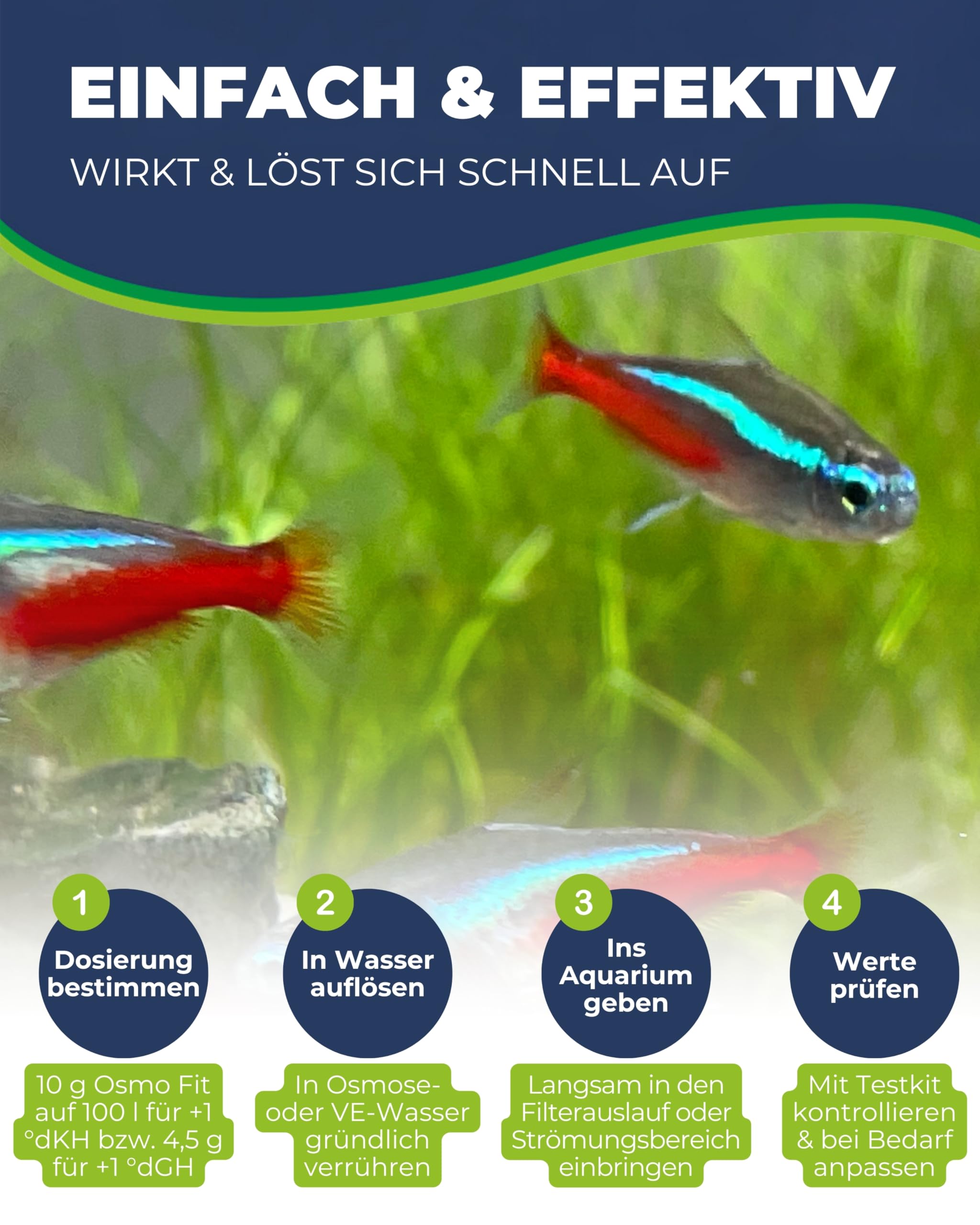 Hobby Osmo Fit I Aufhärtesalz 400g für Osmosewasser