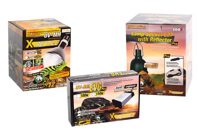 X-Reptile HID-Strahler Set 50W mit Vorschaltgerät