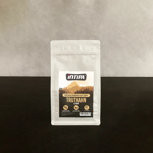 intipa CAT Truthahn und Huhn Katzenfutter 300 g Geflügel