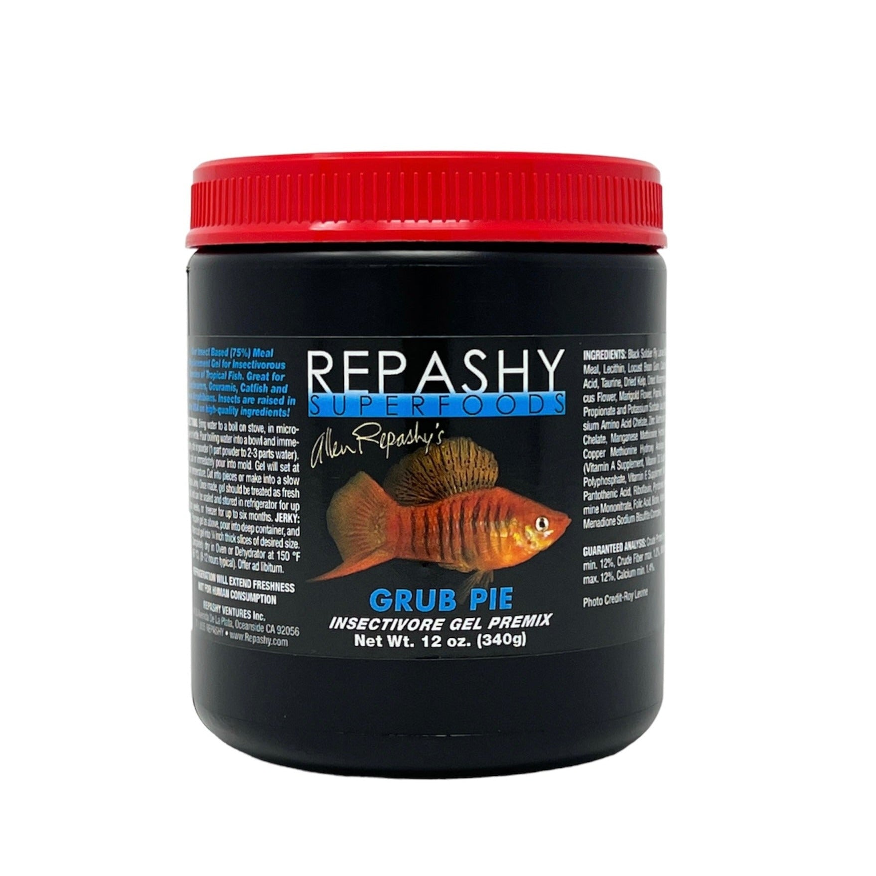 Repashy Grub Pie Fish Fischfutter 85g Insekten