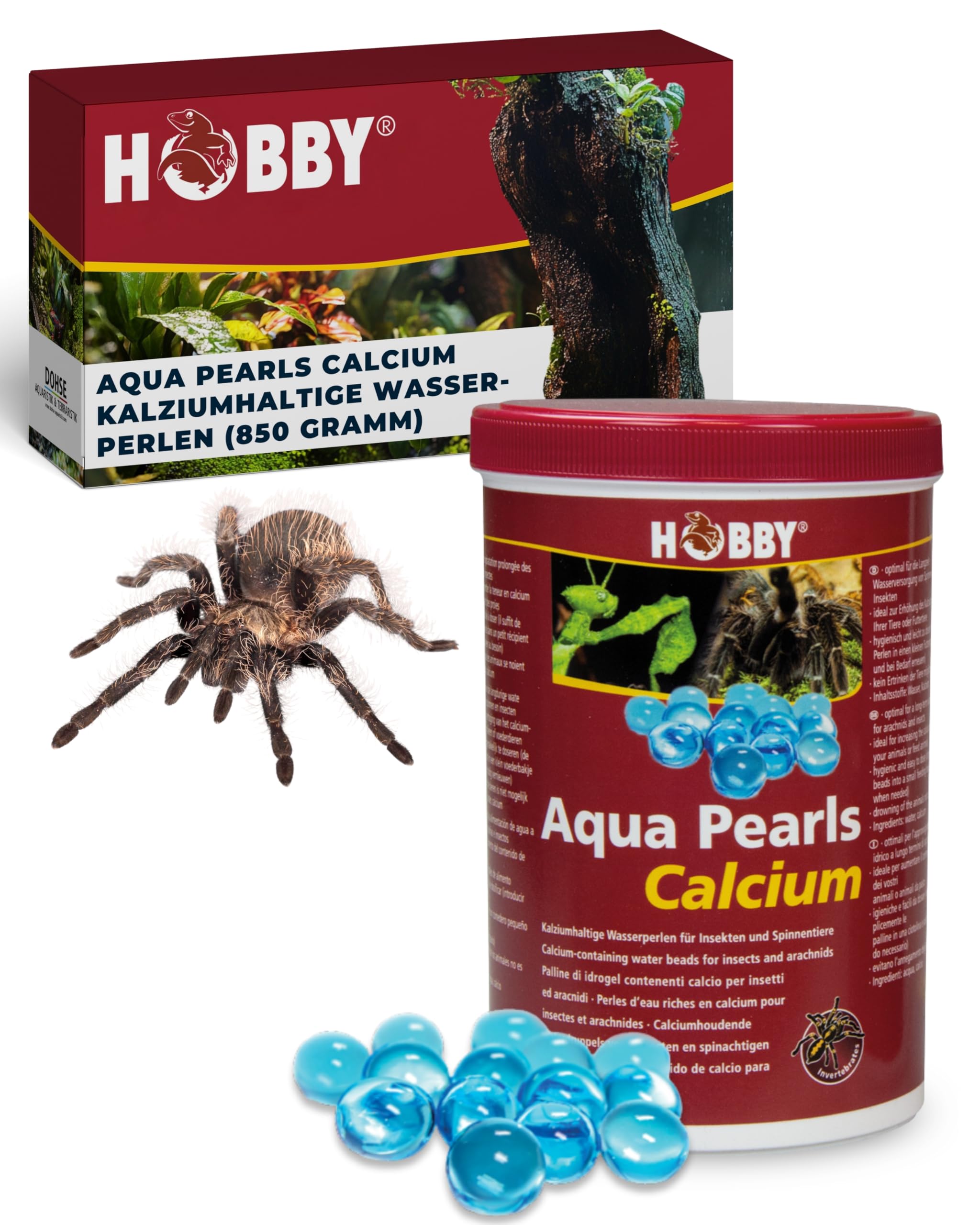 Hobby Aqua Pearls Calcium Wasserperlen 170 g blau