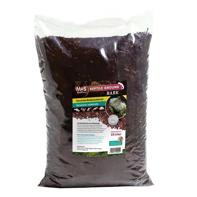M&S Reptile Bark Pinienrinde 20 Liter Terrarieneinstreu