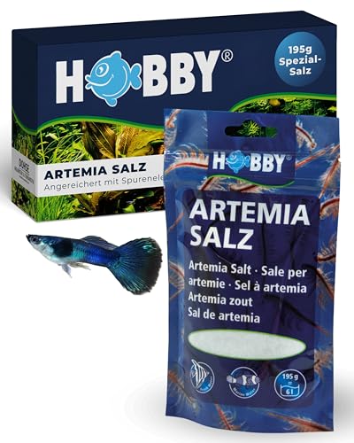 Hobby Artemia Salz 195g Lebendfutter-Zucht Spezialsalz