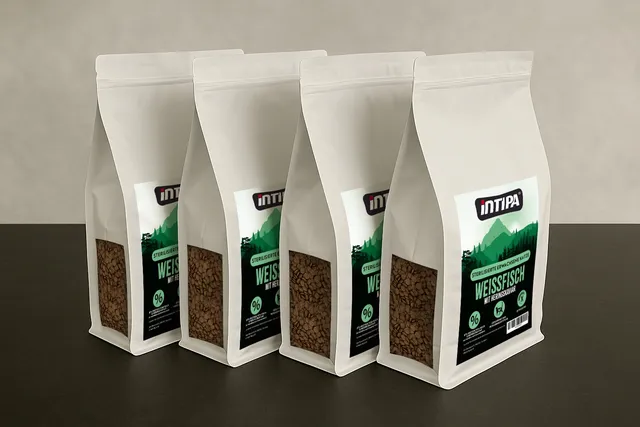 intipa CAT Weißfisch Heringskaviar Katzenfutter 4x1,5 kg Fisch