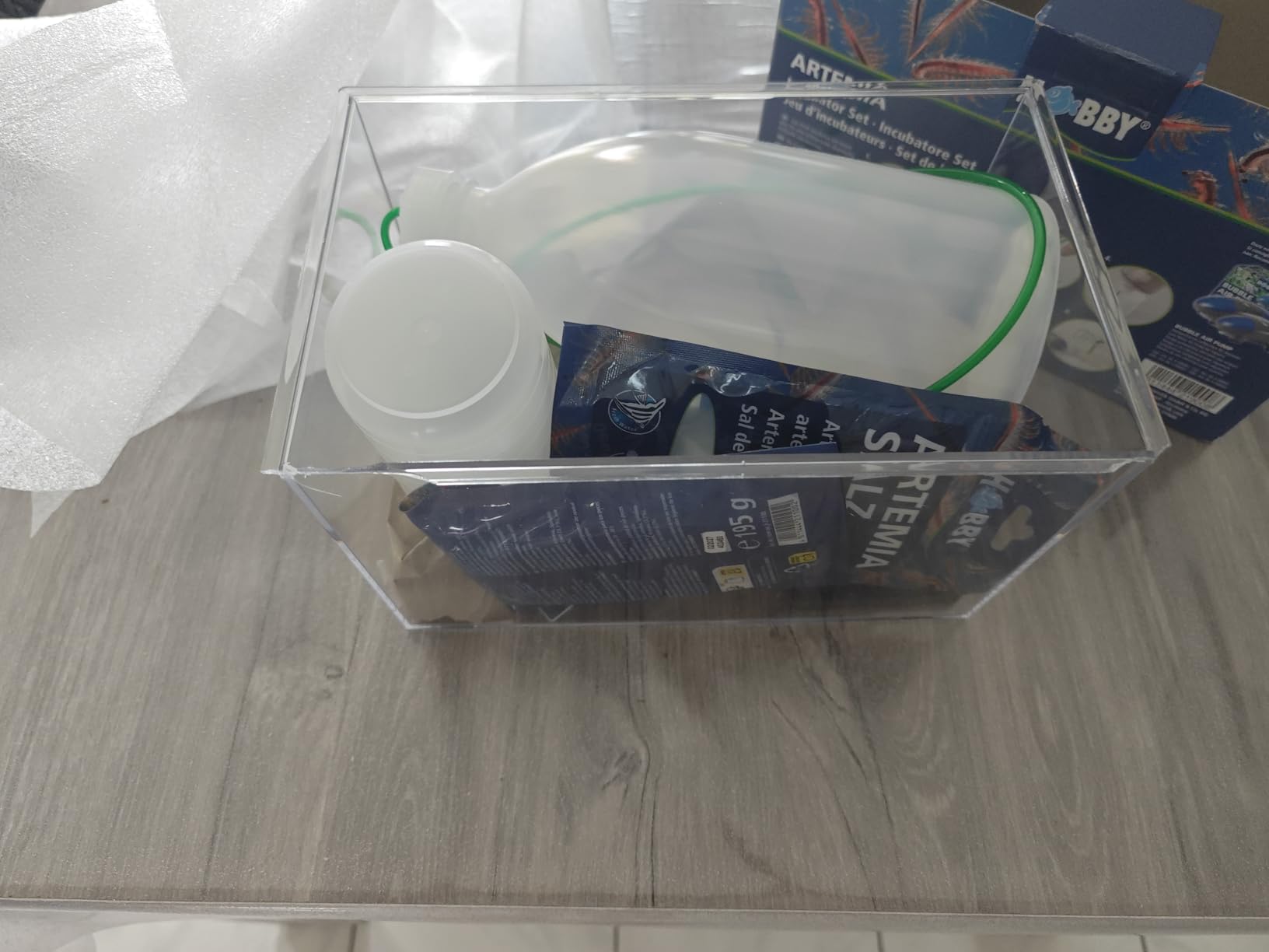 Hobby Artemia Incubator-Set Aufzuchtset Lebendfutter komplett