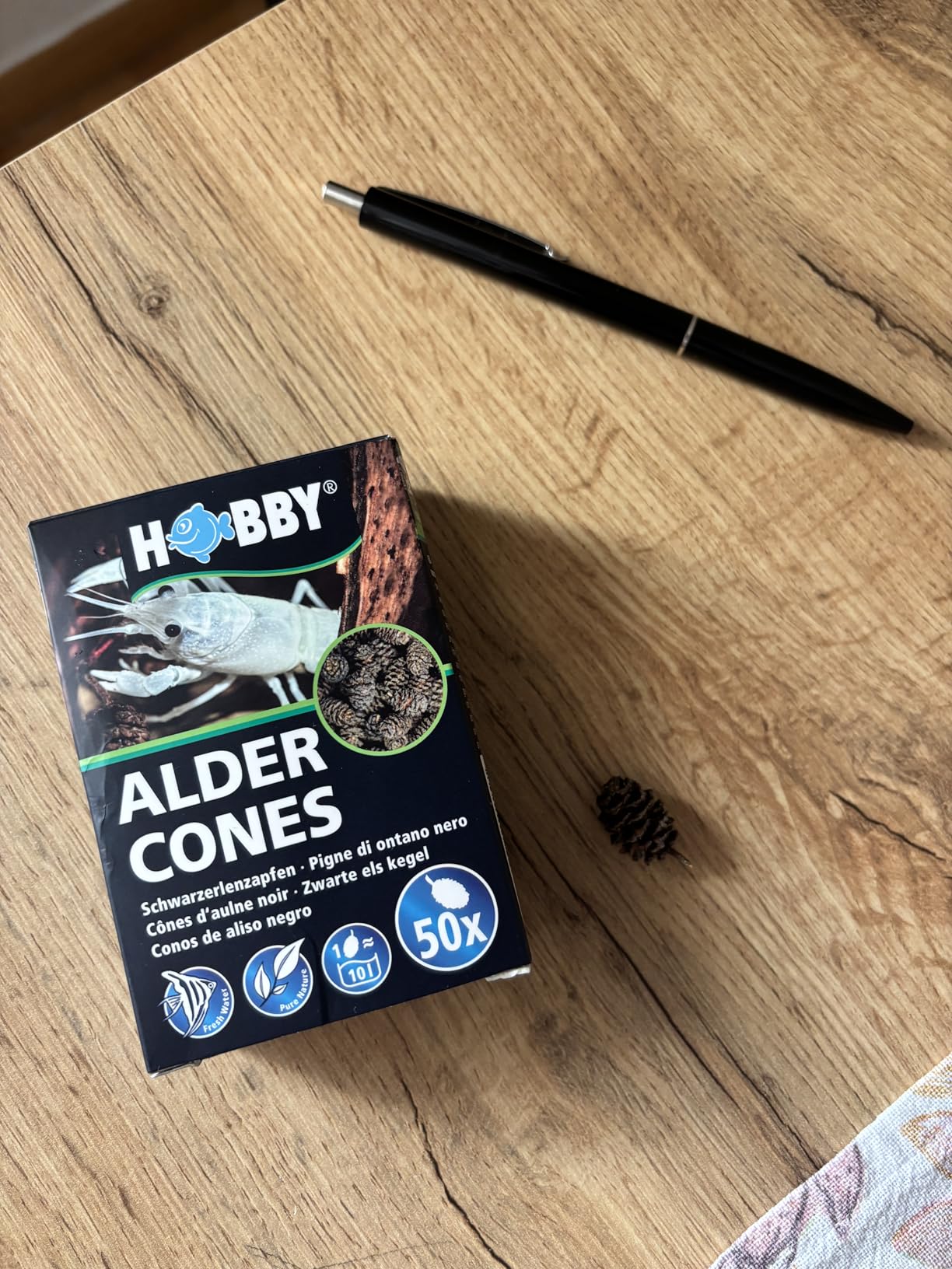 Hobby Alder Cones Erlenzapfen 50 Stück pH-senkend