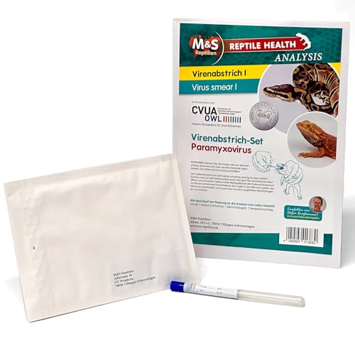 M&S Reptilien Virenabstrichset Paramyxovirus PCR-Test